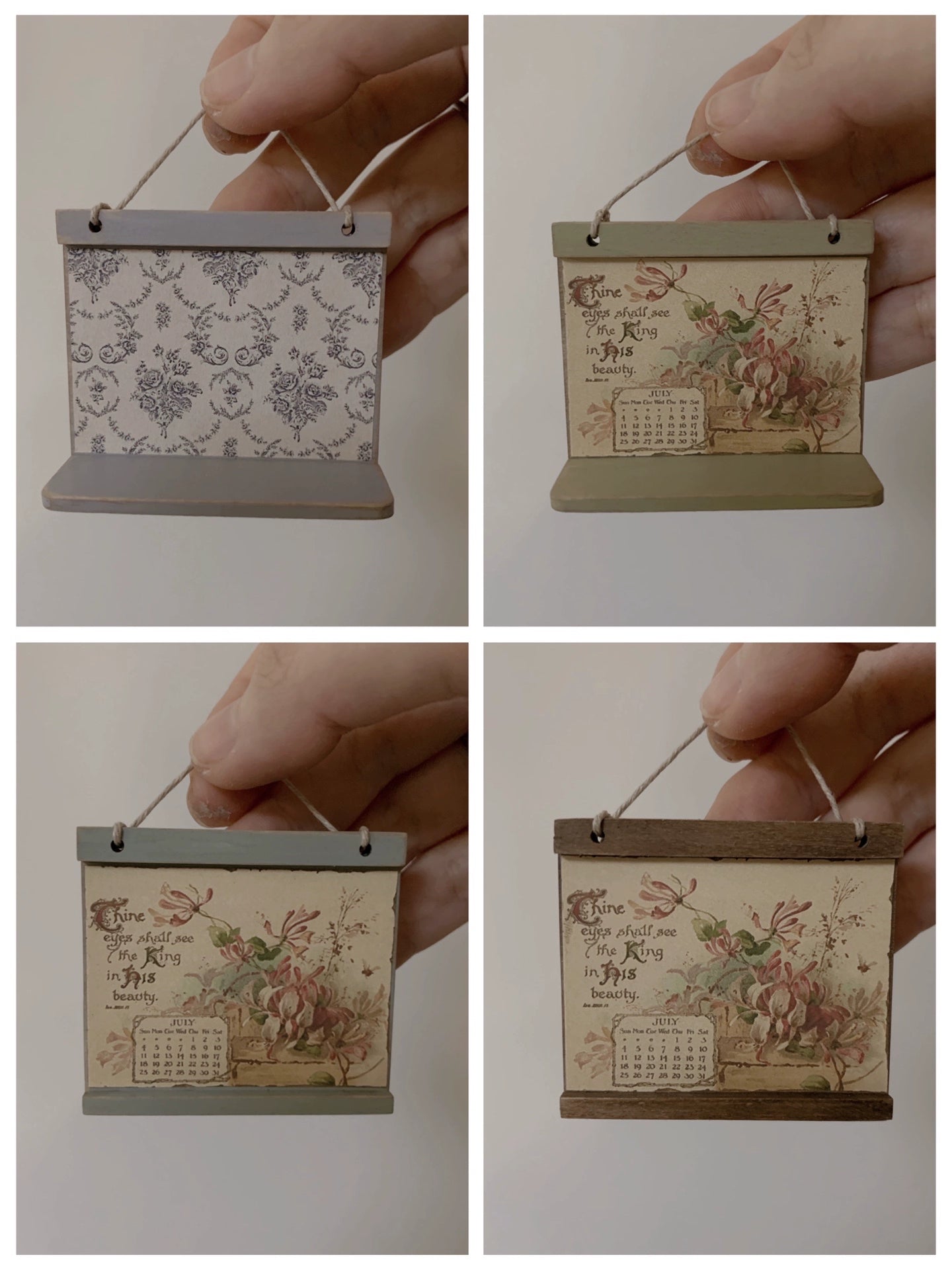 Estante de pared de madera a escala 1:6, muebles de casa de muñecas en miniatura para muñecas Blythe