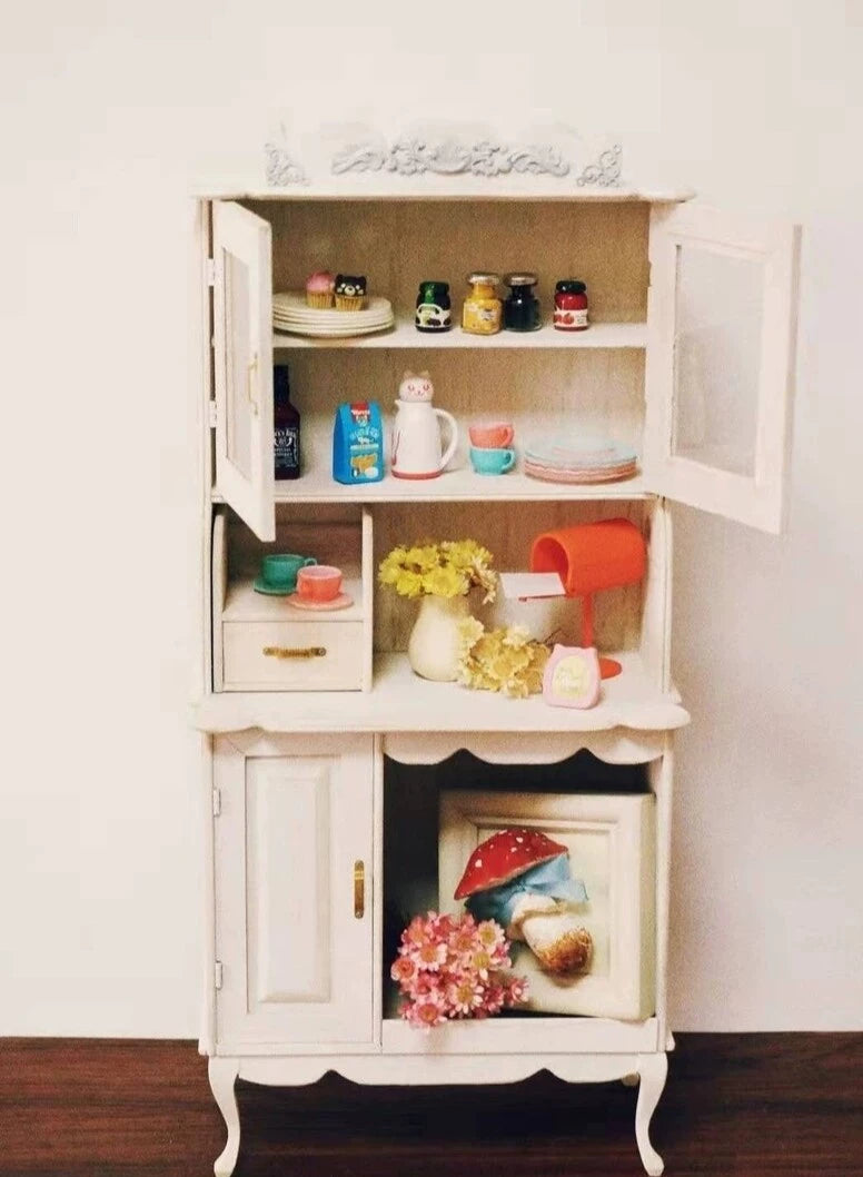 Mueble de madera en miniatura para casa de muñecas BJD Blythe a escala 1:6