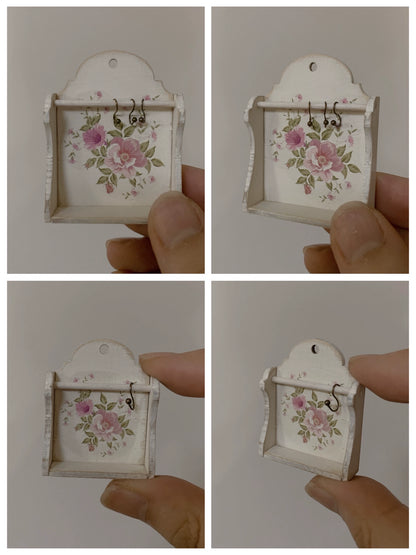 1:12 Scale Miniature Dollhouse Furniture Wooden Shelf For Blythe Dolls OB11