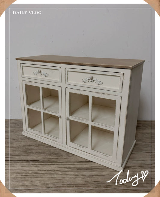 1:6 Scale 1:12 Scale Blythe Ob11 Dollhouse Miniature Furniture Sideboard Kitchen Cabinet
