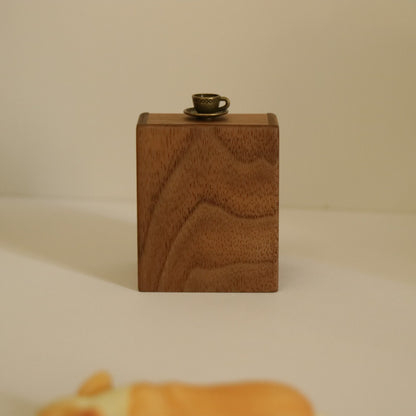 Mesita de noche de madera a escala 1:6, mueble de casa de muñecas en miniatura para Blythe BJD Ob11