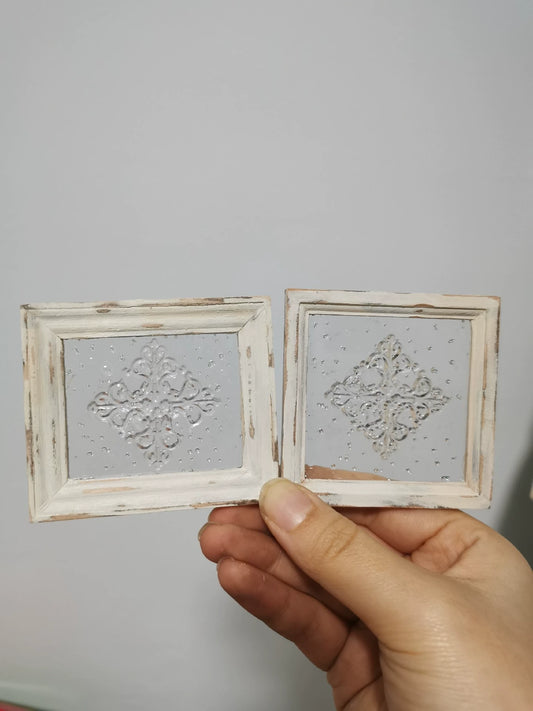 1:6 Scale Miniature Wall Hanging Photo Frame Dollhouse Decor For Blythe And BJD