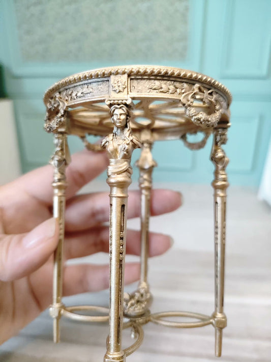 1:6 Scale BJD Doll Miniature Handmade August Side Table Miniature Furniture For Dollhouse