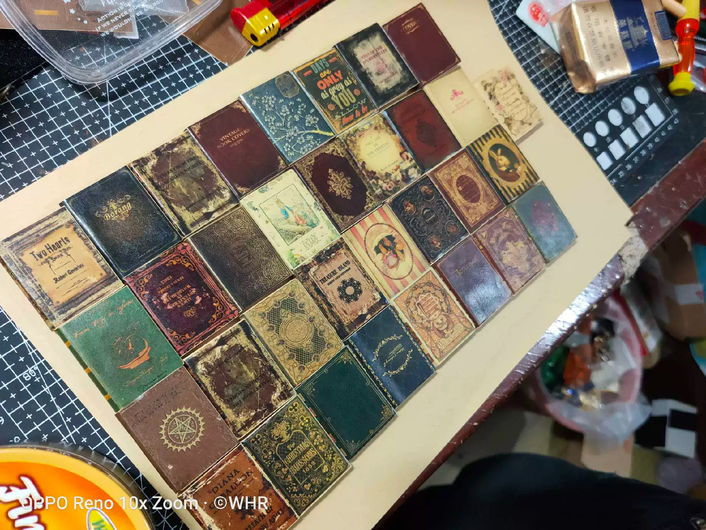 1:6 Scale Miniature Book Props For Blythe BJD Dollhouse Scenes