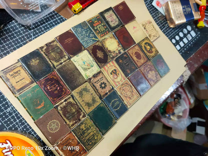 1:6 Scale Miniature Book Props For Blythe BJD Dollhouse Scenes