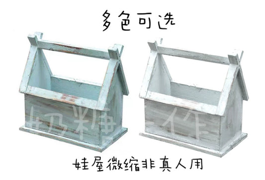1:6 Scale 1:12 Scale Miniature Flower Basket Shelf For Blythe Doll Miniature Dollhouse Furniture