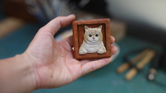 1:6 Scale Miniature Decorative Painting For Dollhouse Can Also Be Used As Fridge Magnet