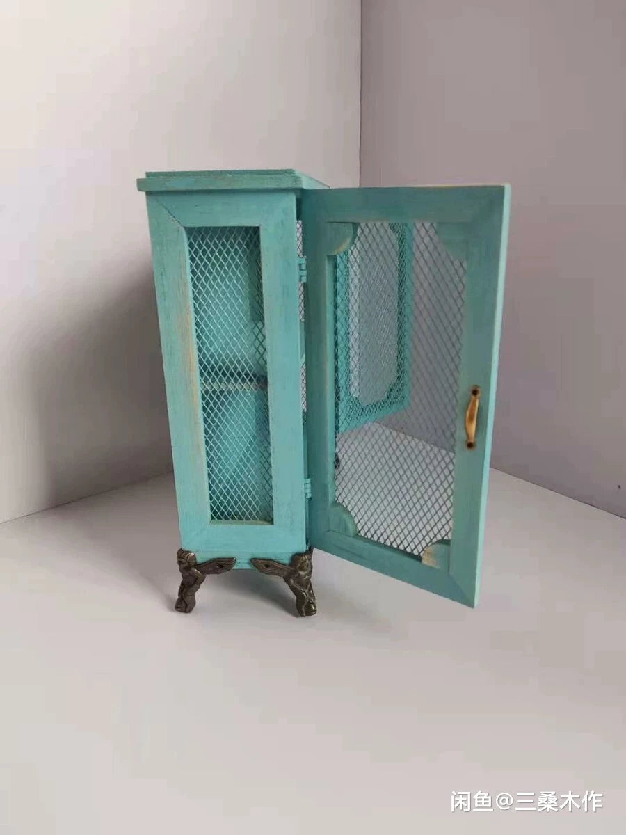 Mueble de madera en miniatura para casa de muñecas BJD Blythe a escala 1:6