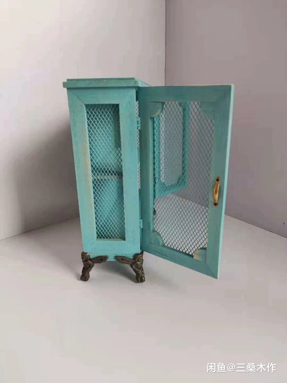Mueble de madera en miniatura para casa de muñecas BJD Blythe a escala 1:6