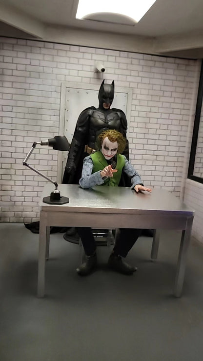 1:6 Scale Miniature Joker Scene Custom Made For Action Figure Display