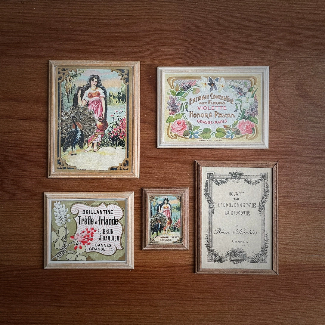 Cadre photo miniature à l'échelle 1:6, accessoires pour maison de poupée Blythe