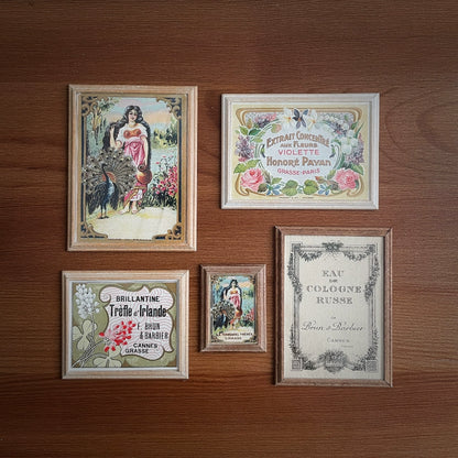 Cadre photo miniature à l'échelle 1:6, accessoires pour maison de poupée Blythe