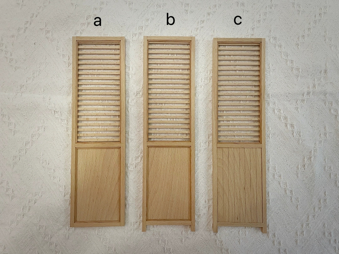 Meubles miniatures pour maison de poupée Blythe, paravent pliable à l'échelle 1:6