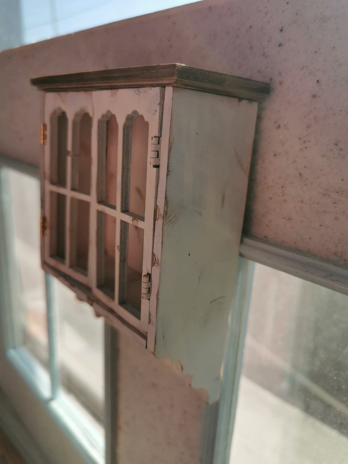 1:6 Scale Miniature Wall Mounted Shelf Vintage Dollhouse Furniture For Blythe And BJD Dolls