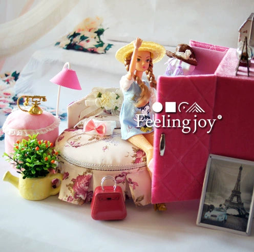 Accessoires pour poupée BJD échelle 1:6, meubles miniatures pour maison de poupée, scène de voyage estivale