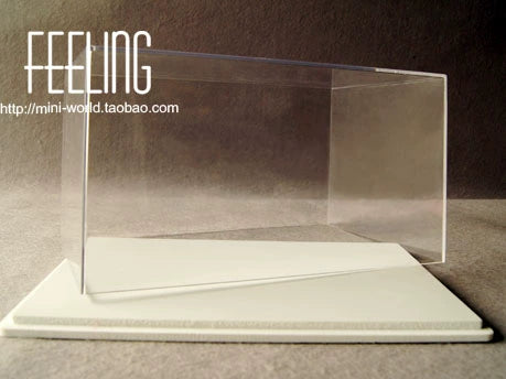 Muebles de casa de muñecas en miniatura a escala 1:12, 1:18, 1:20 y 1:24, accesorios, vitrina de acrílico para modelos.