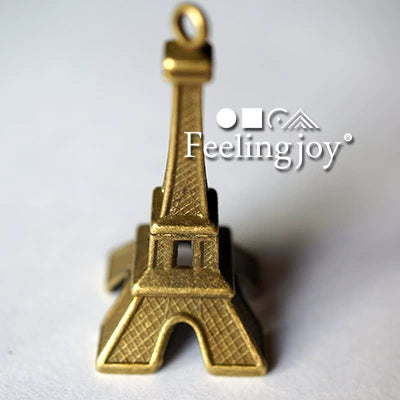 Tour Eiffel miniature pour maison de poupée à monter soi-même – Accessoire de scène rétro en métal à l'échelle 1:12, 1:24, 1:6