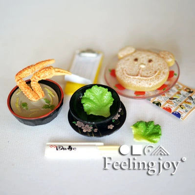 Ensemble de nourriture japonaise miniature pour maison de poupée à l'échelle 1:12, accessoires de meubles miniatures Rement