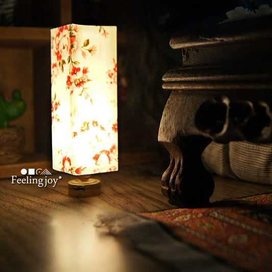 Lampe de table miniature pour maison de poupée, échelle 1:12, calligraphie chinoise, meuble miniature, accessoire BJD, accessoires GSC