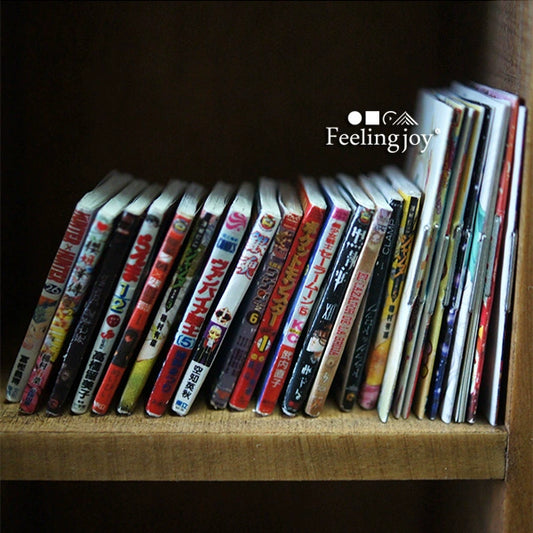 Ensemble de livres et magazines miniatures à l'échelle 1:6 pour maison de poupée BJD, accessoires sur le thème d'Harry Potter