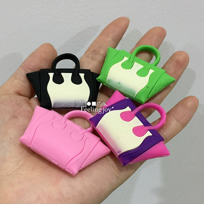 Sac à main miniature à l'échelle 1:6, sac à bandoulière tendance avec smiley, accessoire pour poupée BJD, accessoire photo