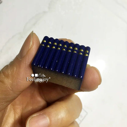 1:12 Scale Miniature Dollhouse Wooden Hand Painted Book Blocks BJD Furniture Accessories