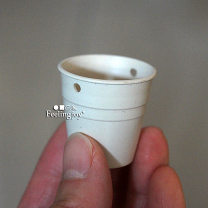 Juego de accesorios para casa de muñecas en miniatura, barril de madera, muebles en miniatura, escala 1:12 y escala 1:6