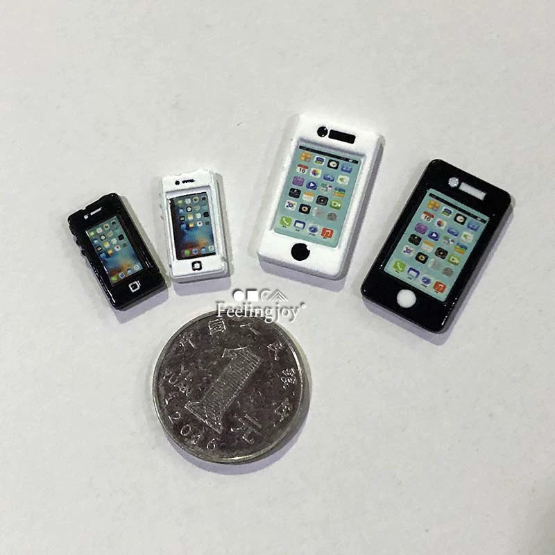 Accessoires pour poupées BJD, échelle 1:6 et 1:12, meubles miniatures pour maison de poupée, téléphone, jouet