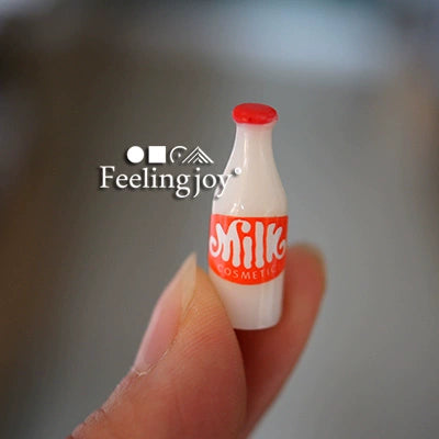 Meubles miniatures pour maison de poupée, échelle 1:6 et 1:12, accessoires de simulation de lait pour photographie de poupée BJD