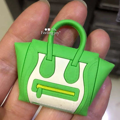 Sac à main miniature à l'échelle 1:6, sac à bandoulière tendance avec smiley, accessoire pour poupée BJD, accessoire photo