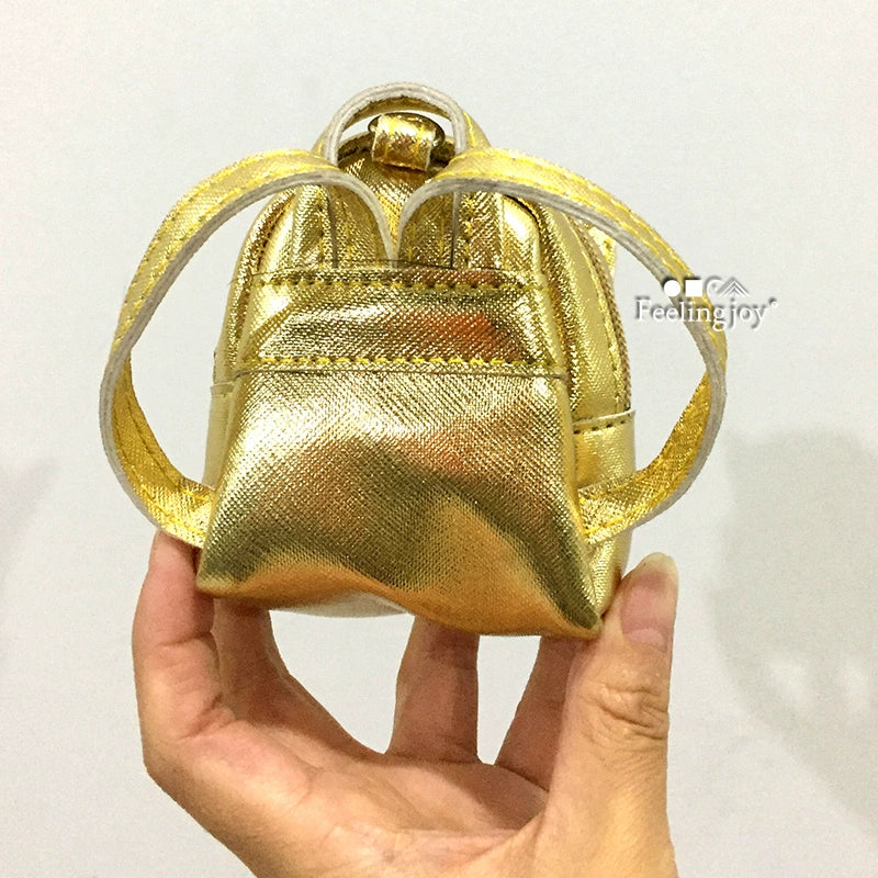 Mochila en miniatura a escala 1:12 para muñecas BJD, accesorio para escenas DIY