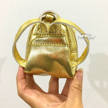 Mochila en miniatura a escala 1:12 para muñecas BJD, accesorio para escenas DIY
