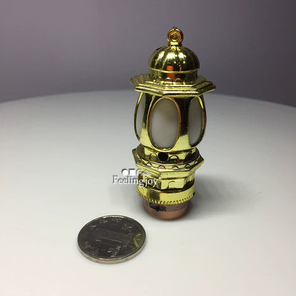 Lampe à huile miniature à l'échelle 1:6 et 1:4, accessoire pour maison de poupée, figurine articulée BJD/Blythe