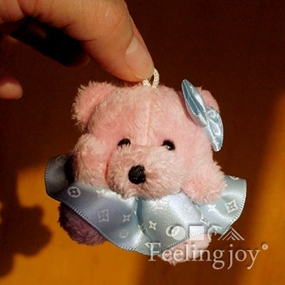 Osito de peluche en miniatura para casa de muñecas a escala 1:12: accesorios de escena DIY para muñecas BJD