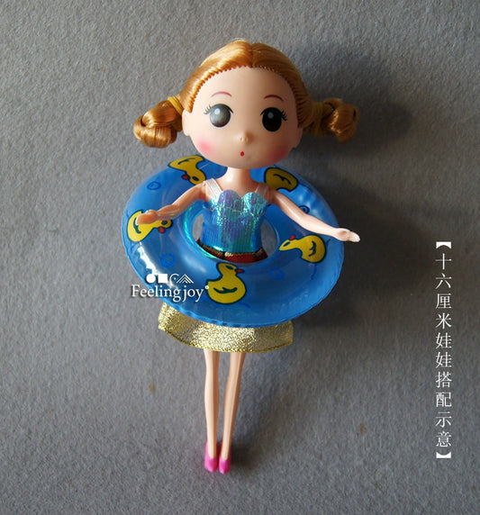 Bouée de sauvetage gonflable miniature pour poupée BJD, échelle 1:6 et 1:12