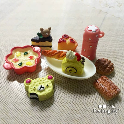 Meubles miniatures pour maison de poupée, accessoires, nourriture, jeu, friandises délicieuses, échelle 1:12