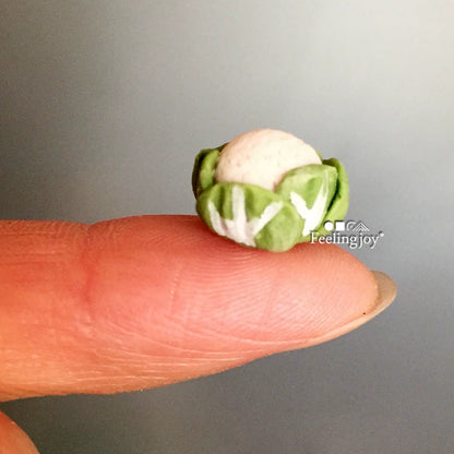 Casa de muñecas en miniatura a escala 1:12, accesorios de escena DIY a escala 1:24, accesorios de modelismo, verduras de arcilla, comida en miniatura