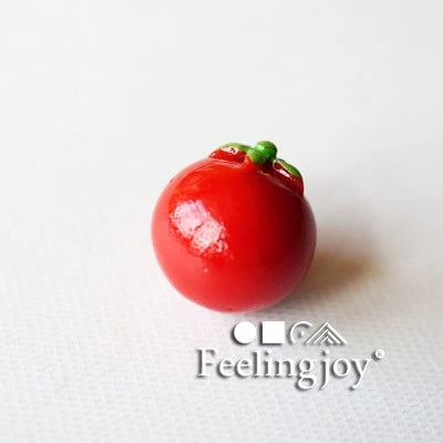 Accesorios para casa de muñecas en miniatura a escala 1:12, fresa roja, accesorios BJD, comida, juego, muebles en miniatura
