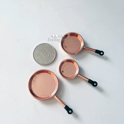 Ensemble d'ustensiles de cuisine miniatures à l'échelle 1:12, accessoires pour maison de poupée miniature, modèle de jouet à faire soi-même, outils de cuisine