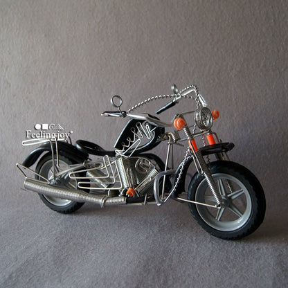 Moto miniature en métal à l'échelle 1:6 pour poupées BJD, figurines Blythe et accessoires de bricolage