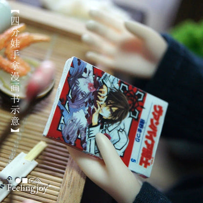 Ensemble de livres et magazines miniatures à l'échelle 1:6 pour maison de poupée BJD, accessoires sur le thème d'Harry Potter