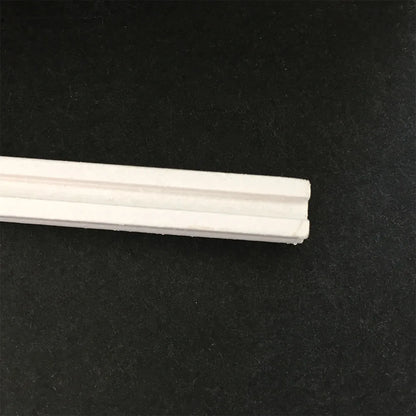 1:12 Scale 12PCS Staircase Accessories Miniature Dollhouse Wood Trim Line Molding White