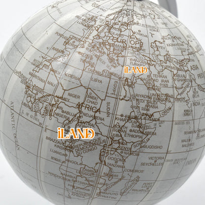 1:6 Scale Mini Globe For Dollhouse High Precision Rotating World Map Miniature Furniture For BJD Figures