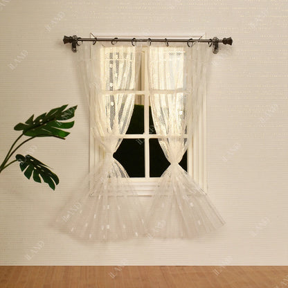 1:12 Scale Miniature Curtain Rods Dollhouse Kitchen Hangers Classical Black Miniature Dollhouse Accessories