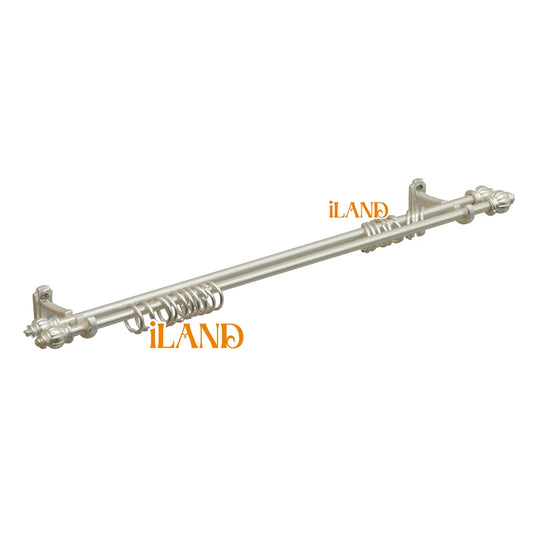 1:12 Scale Miniature Curtain Rods Luxury White Dollhouse Accessories