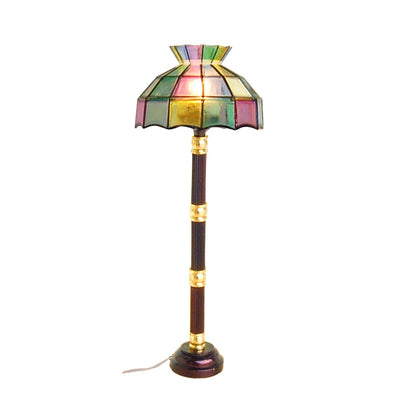 1:12 Scale Miniature Floor Lamp With Electric Wire Plug 12V Lighting For Dollhouse Decor Miniature Furniture