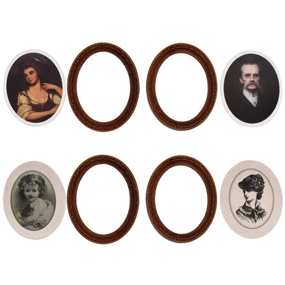 1:12 Scale Miniature Framed Picture Paintings Set For Dollhouse Decoration Accessories DIY