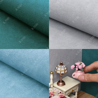 1:12 Scale 1:6 Scale Dollhouse Wallpaper And Flooring Textured Diatom Ooze Effect Miniature Dollhouse Decor