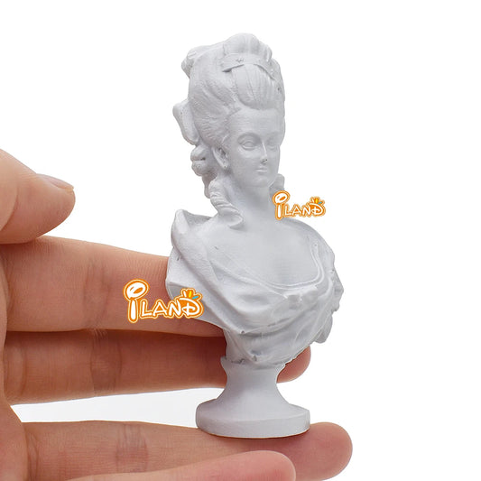 1:12 Scale Resin Sculpture Miniature Dollhouse Accessories For Garden And Living Room Famous Statue