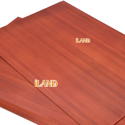 1:12 Scale Miniature Dollhouse Flooring 17x11 Inch 2 Pcs Gorgeous Mahogany Wooden Planks Miniature Furniture Accessories